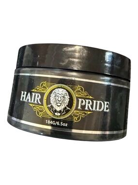NIB Hair Pride Men's Styling Pomade Strong
Hold Low Shine 6.5oz